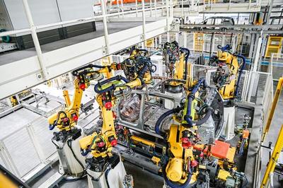 第100萬輛整車下線 上汽乘用車鄭州工廠創新紀錄與網絡技術研發的深度融合